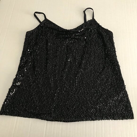 Lane Bryant Sequin Front only Top - Picture 5 of 10